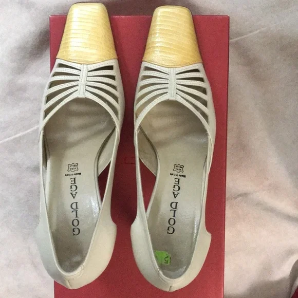 Vera Pelle leather heels made in Italy. - Picture 6 of 13